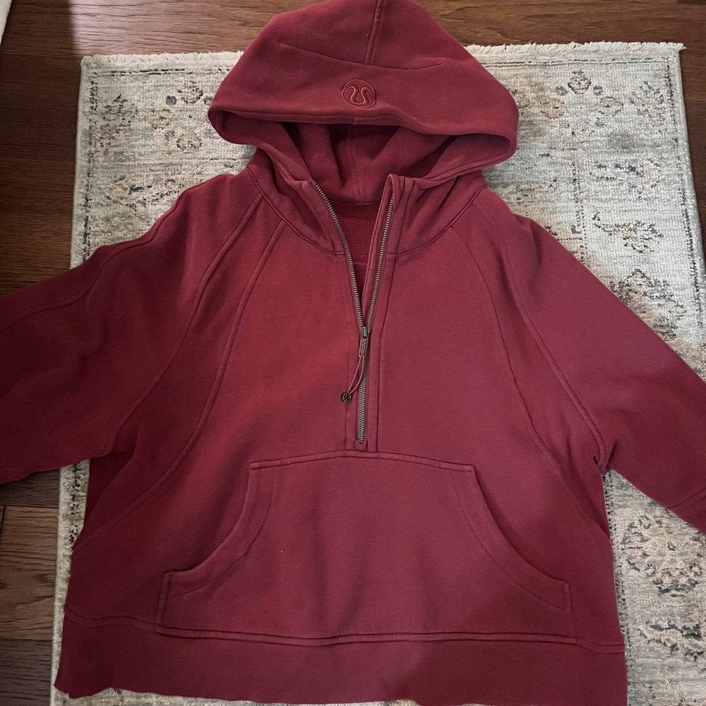 lululemon athletica Burgundy Hoodie